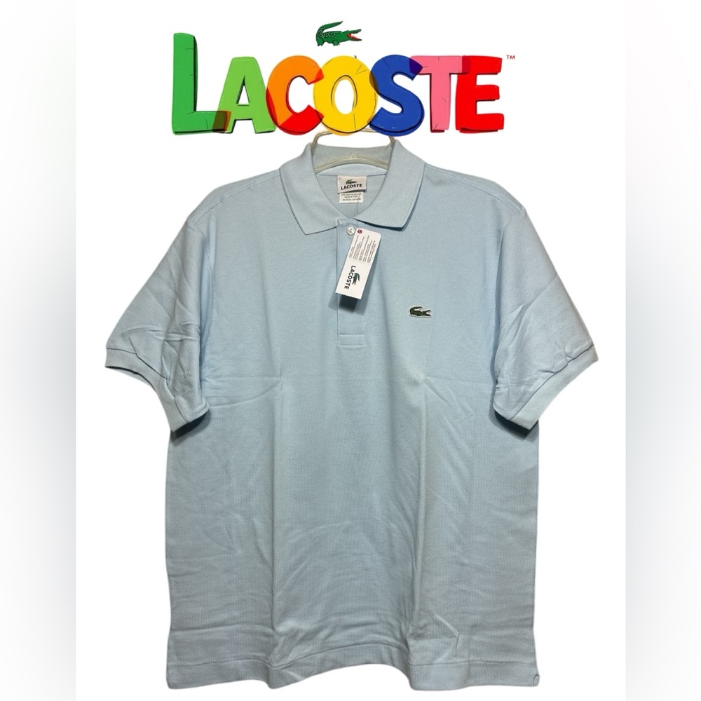 👕🐊 Lactose polo brand new with tags 
 size 5
Color baby blue